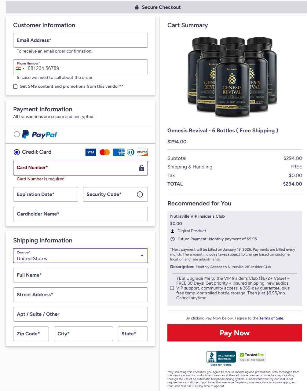 Genesis Revival Buy Now